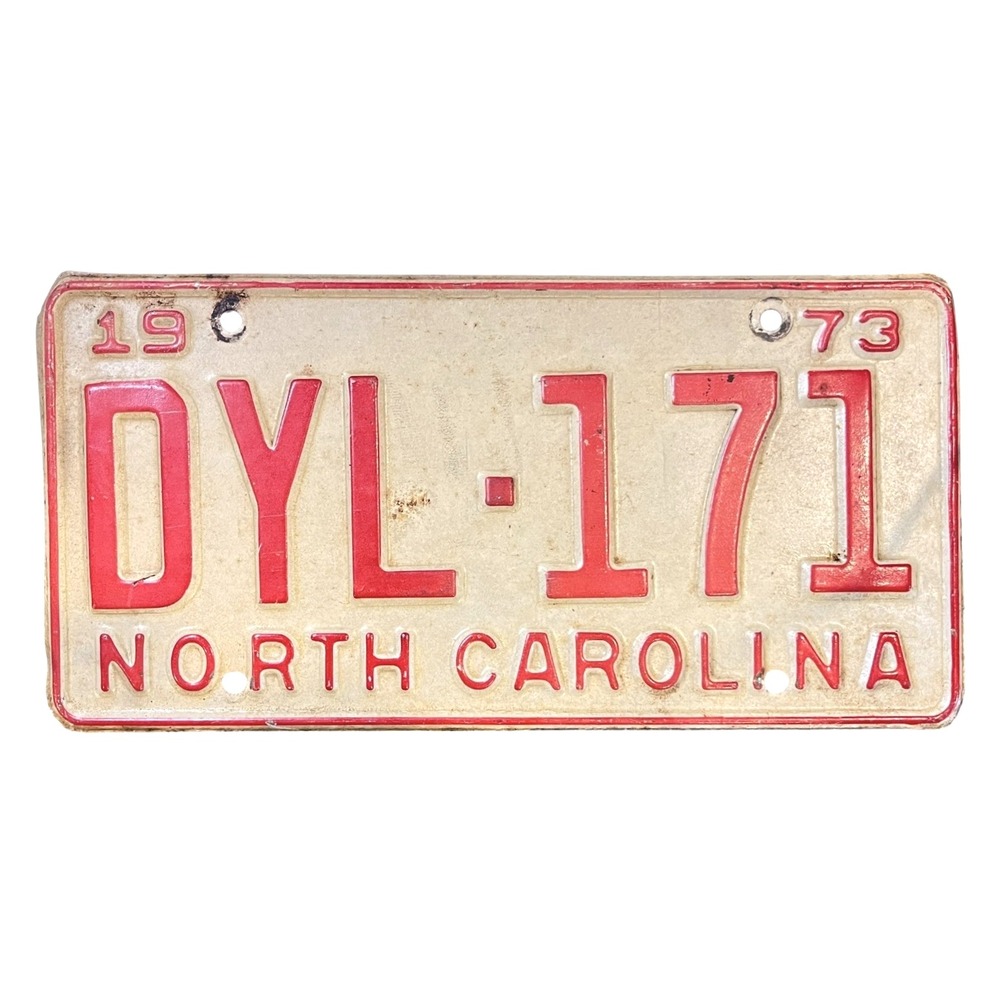 1973 North Carolina NC Vanity License Plate Auto Tag Garage Decor # DYL-171